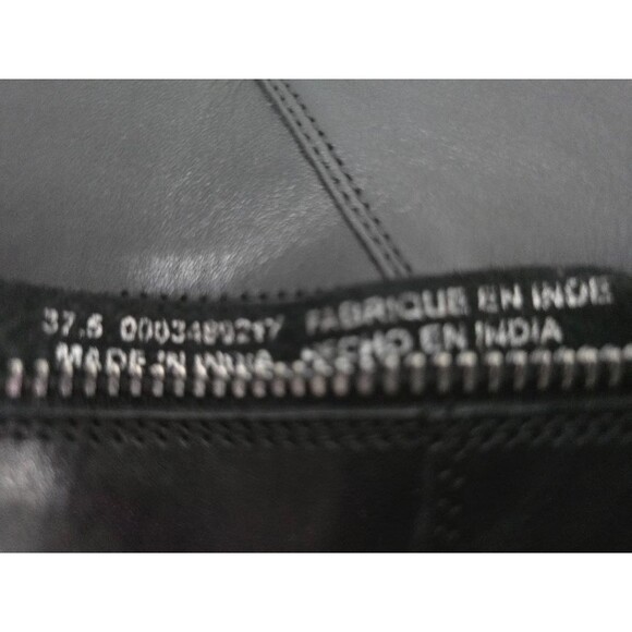 Free People Women's Luna Ankle Boots Black Leather Size EU 37.5 / US 7.5 M NIB - Picture 14 of 15